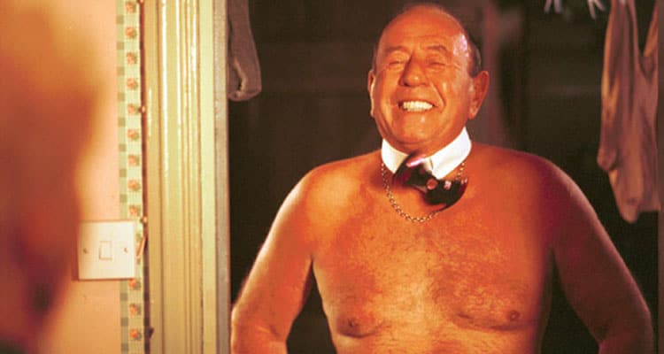 Frank Butcher in a dickie bow
