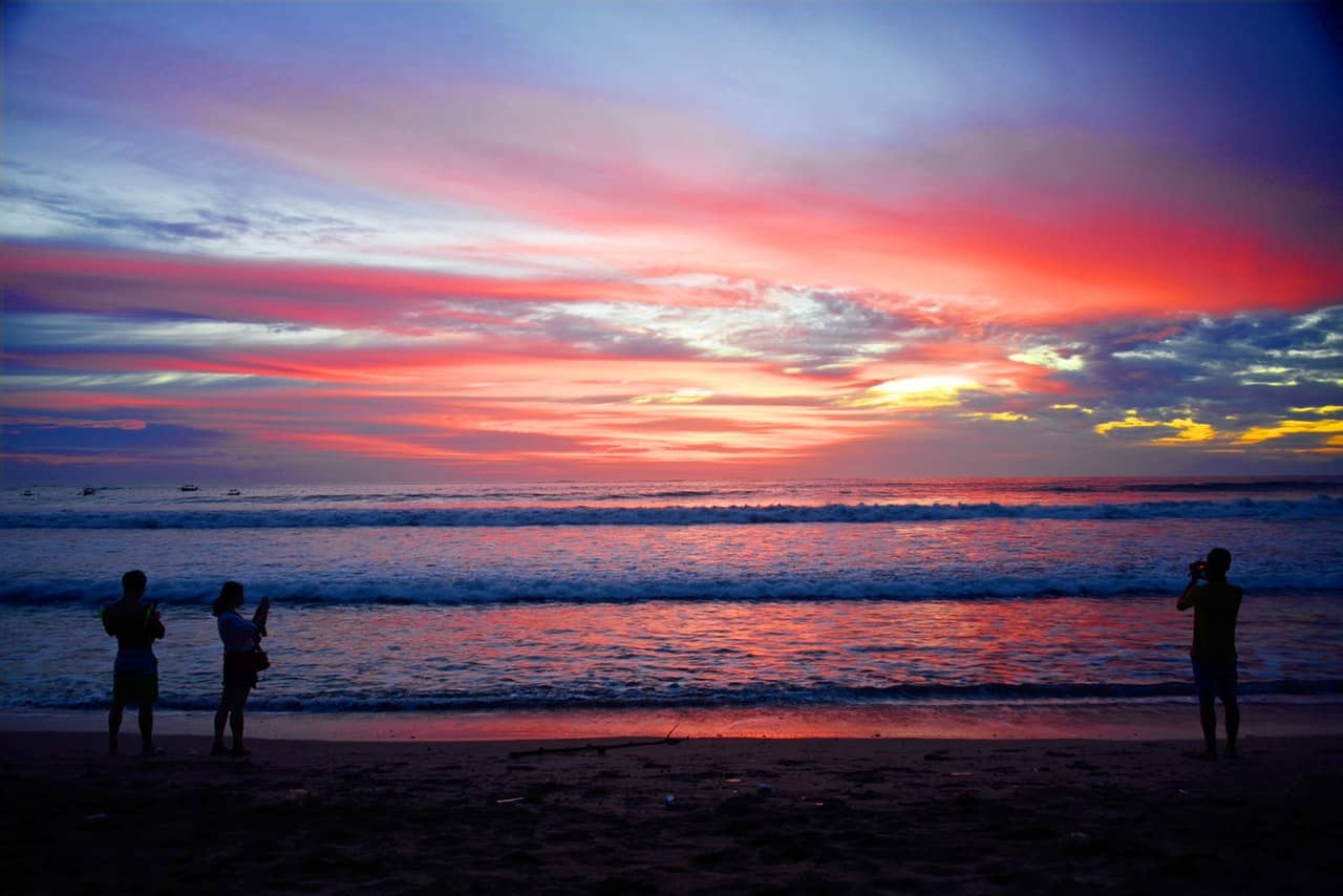 beach sunset