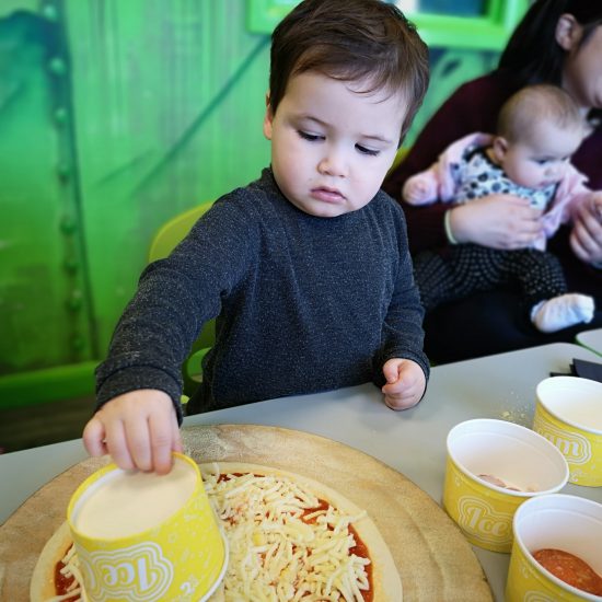 Pizza Making at Flip Out