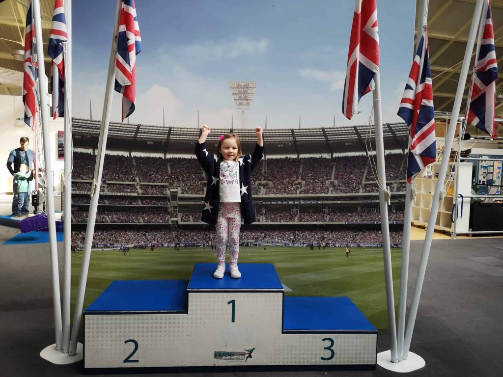 Winchester Science Centre - The Winners Podium