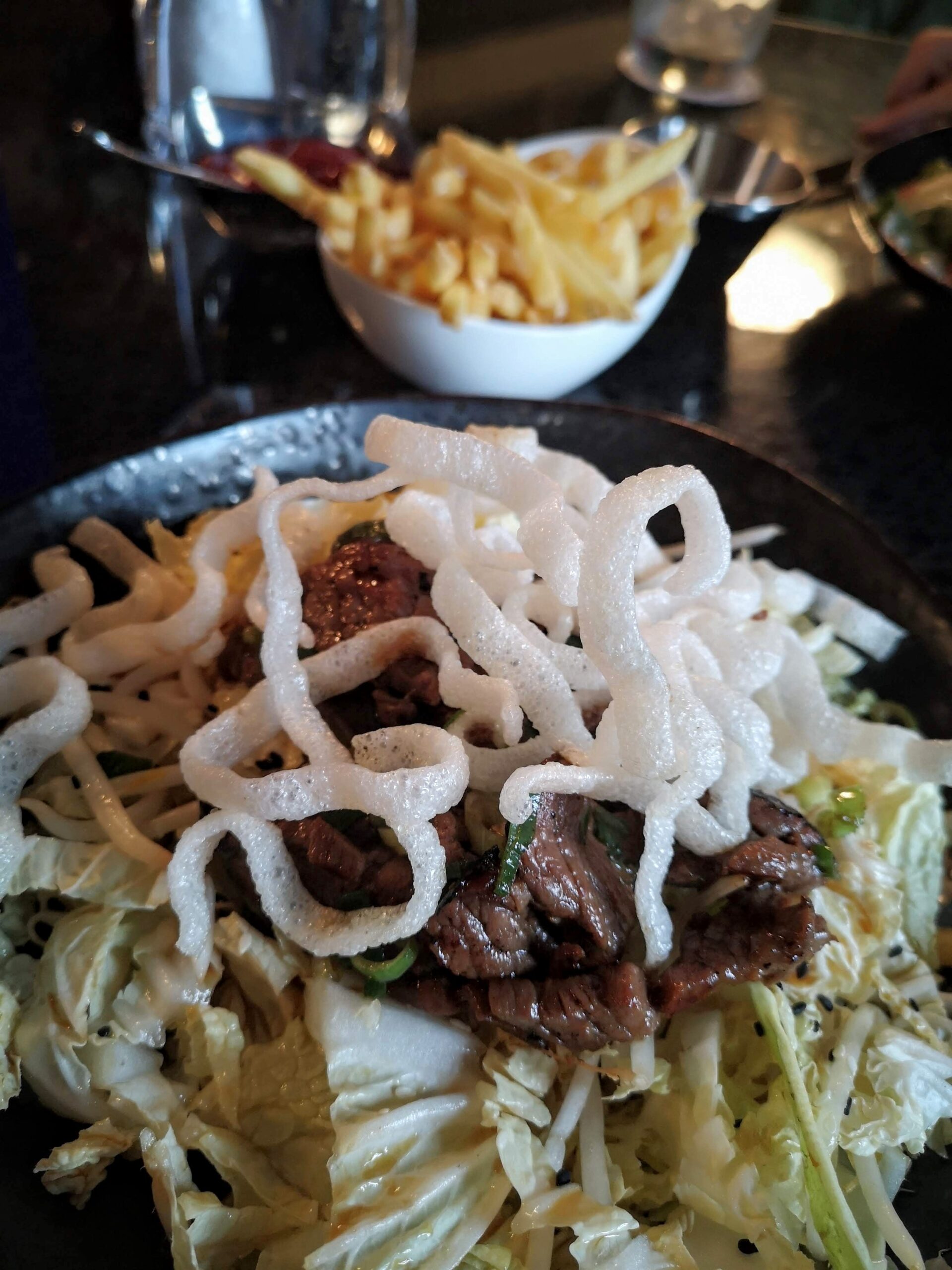 Sticky Beef Salad at Pennyhill Park