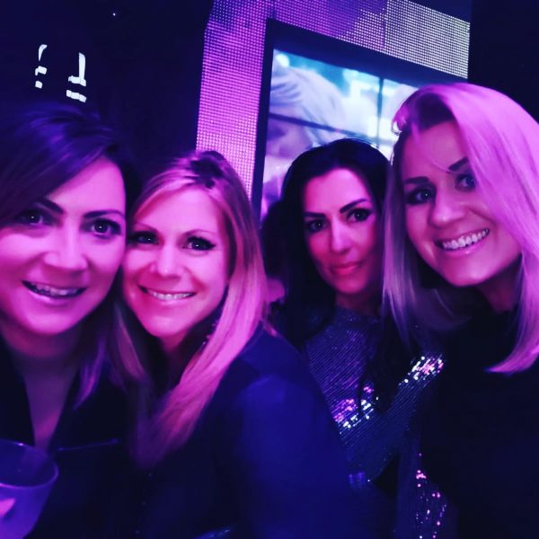 four ladies on night out