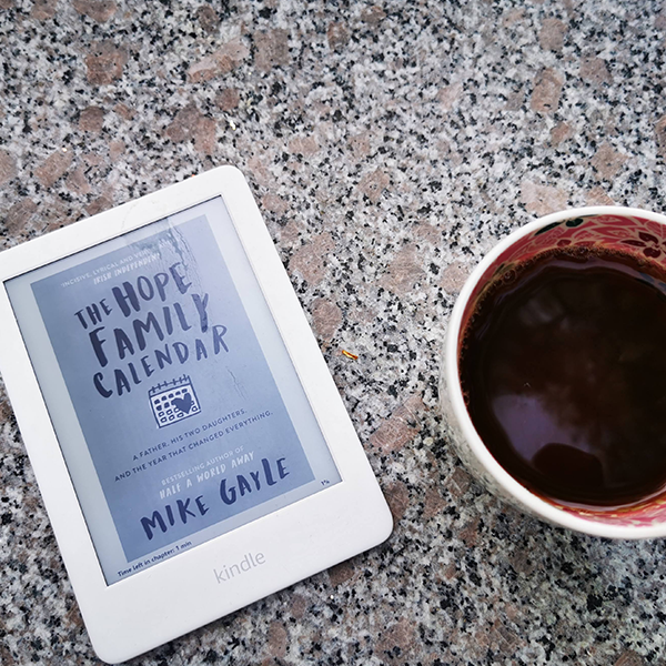 kindle and coffee