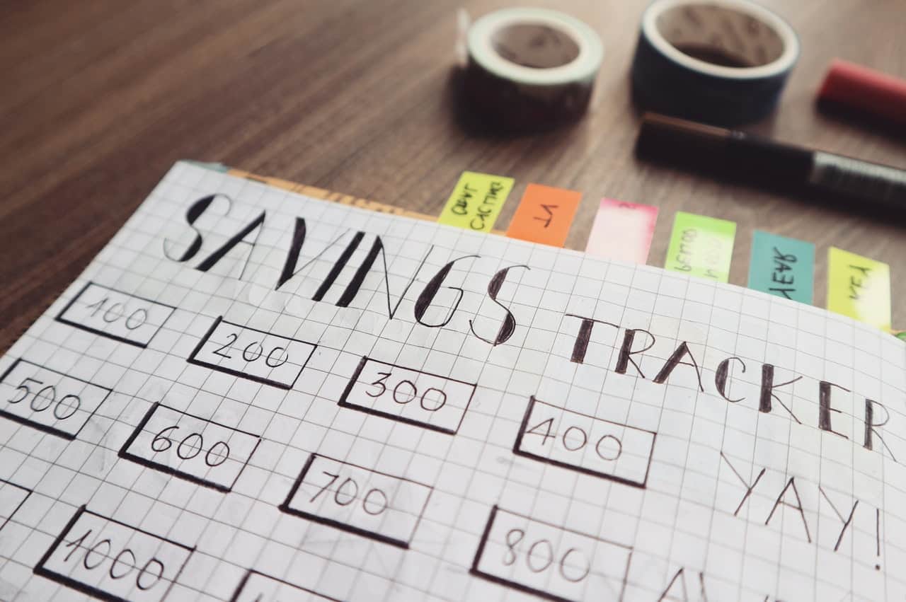 finance plan - savings tracker