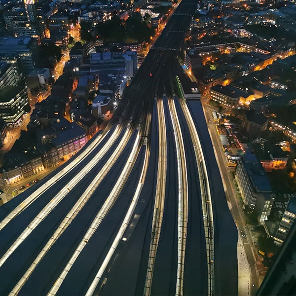 view of waterloo from shangri-la at the shard