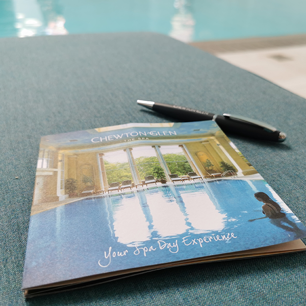 spa day experience booklet