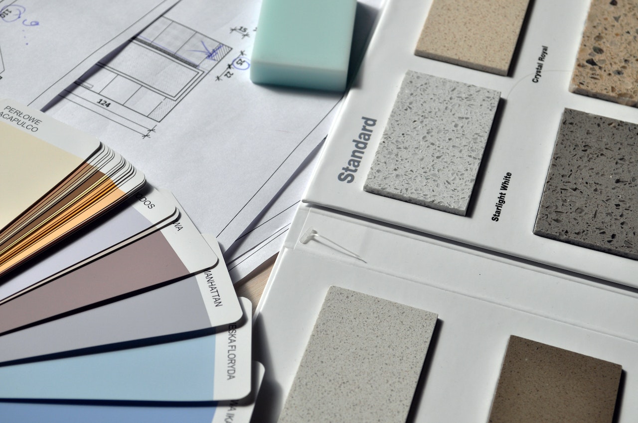 home renovation paint samples