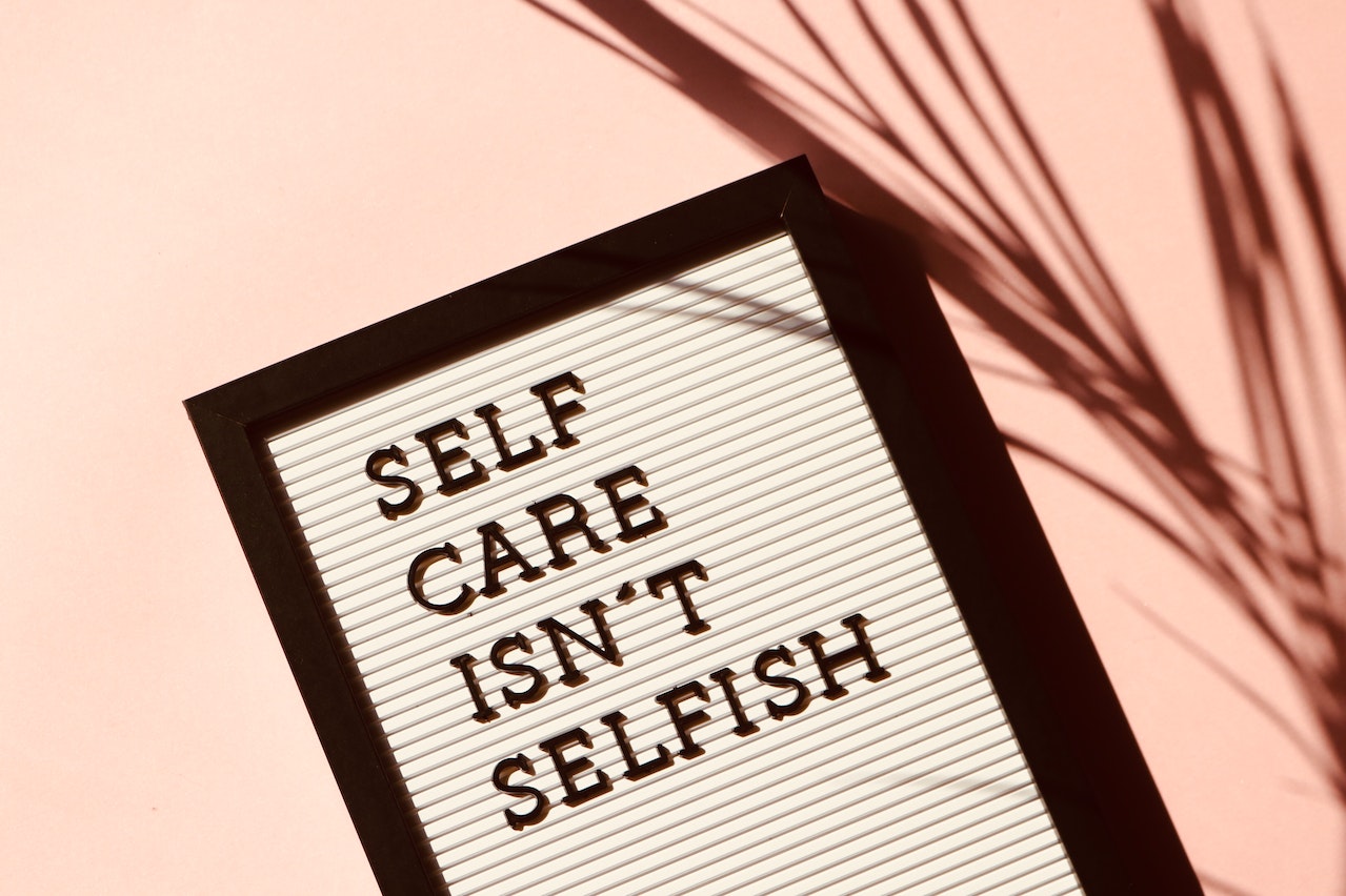 self care isn't selfish pinboard